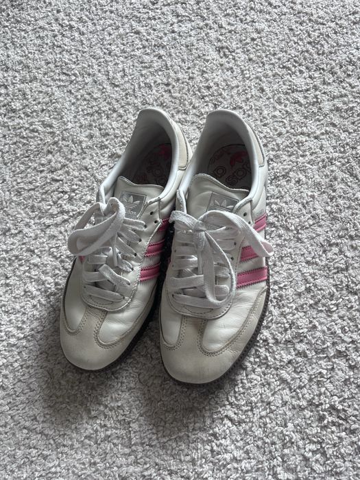 Addidas Samba biało-różowe
