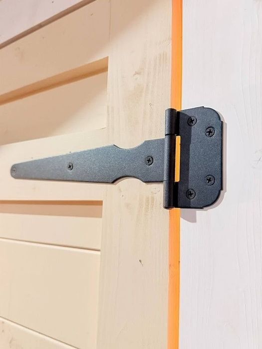 Дачный туалет 120*120 "Большой домик айвори" с козырьком.