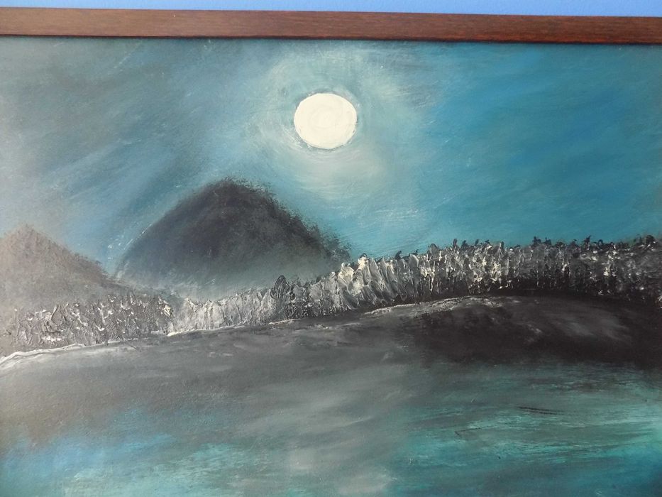 Obraz pt. „Mroczna noc”