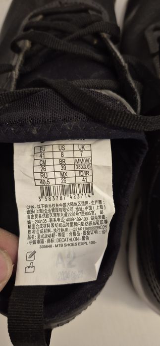 Sapatilhas  rockrider 41  como novas