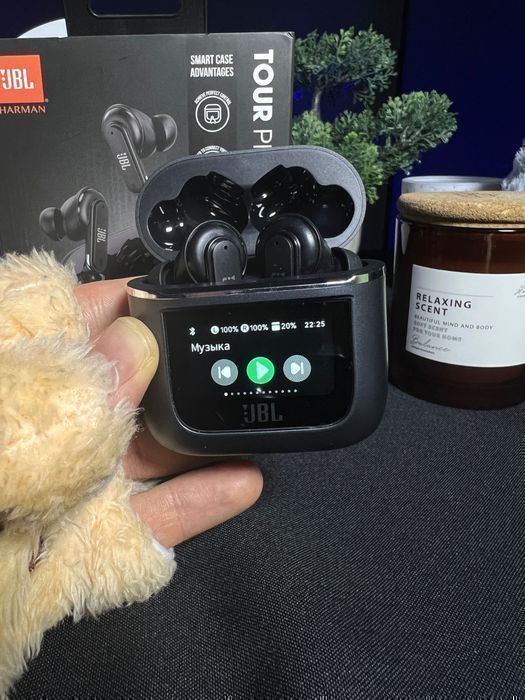 Бездротові навушники JBL Tour Pro 2 (Lux) ANC+ENC  (2025 gen) (є ОПТ)