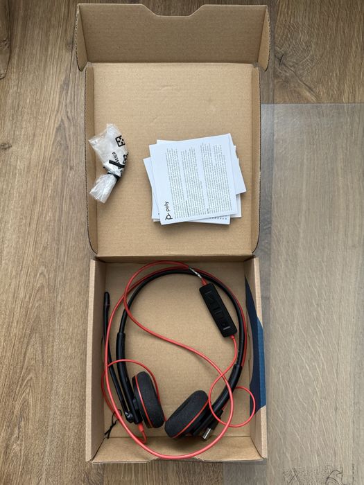 Słuchawki z mikrofonem do komputera USB sprawne