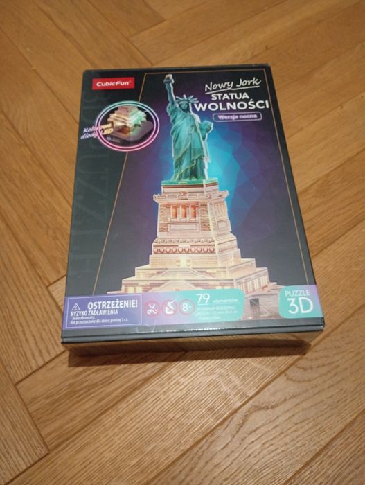 Puzzle 3D statua wolności