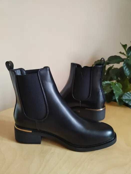 Botki damskie sztyblety r. 40