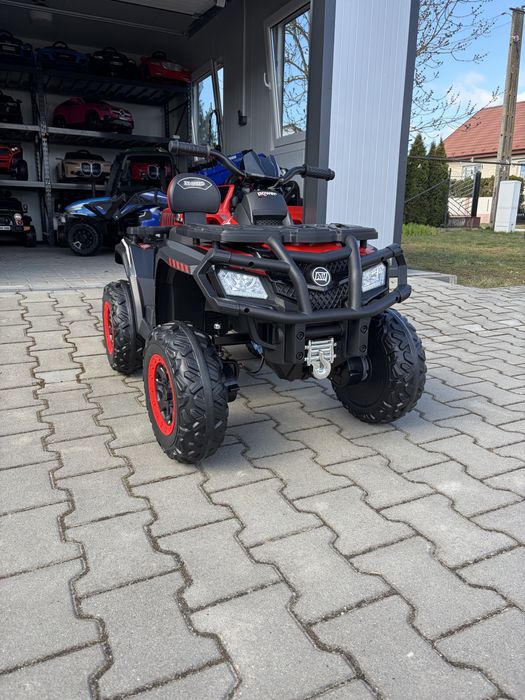 Quad na akumulator XT-SPEED 4X4 24 Mocny 4x80Watt Czerwony