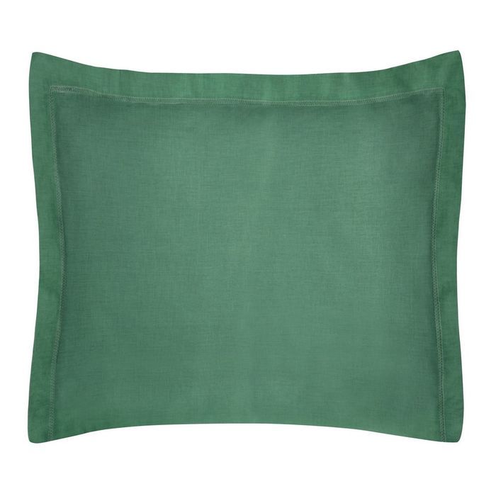 Poszewka bawełniana 70x80 Nova C zielona ciemna