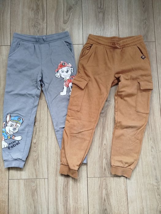 Spodnie chłopiec 128 2 pary