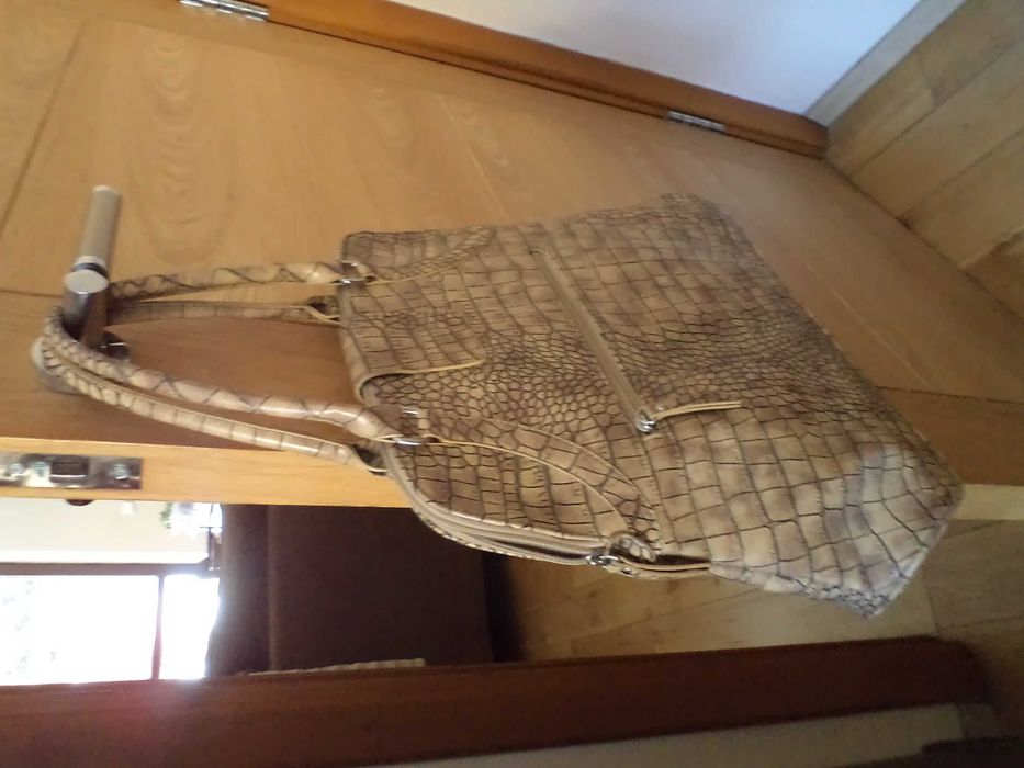 Żółta torebka SOLAR jak nowa