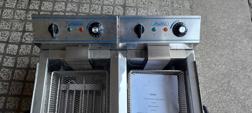 Fritadeira industrial monofásica 8 litros