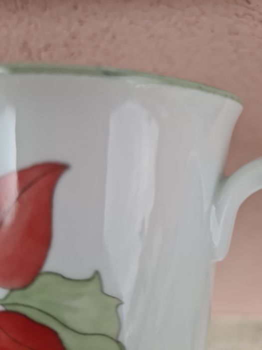 Spal prato e caneca Flor de Natal