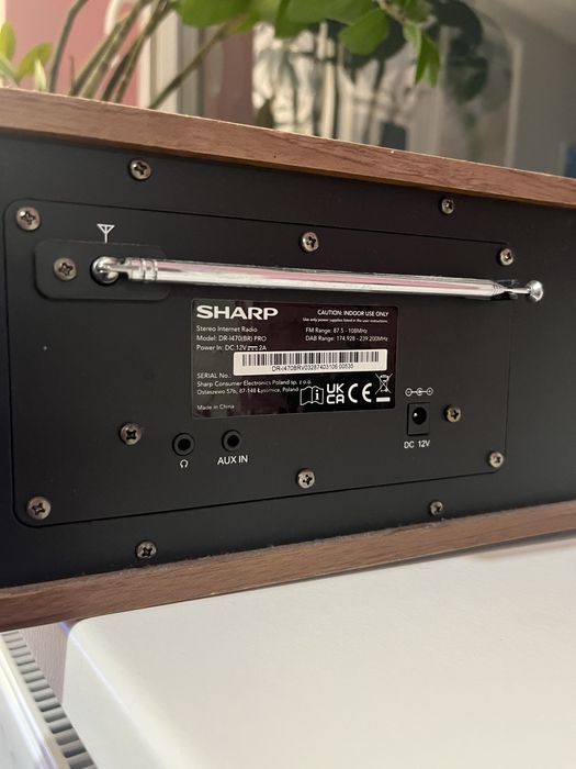 Radio internetowe FM / Spotify / głośnik bluetooth Sharp DR-I470 pro