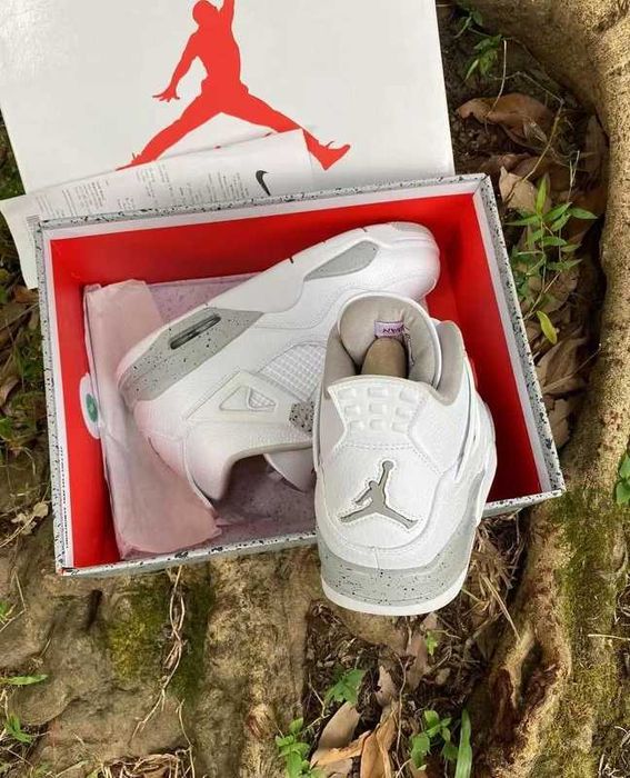 Jordan 4 Retro White Oreo R.39