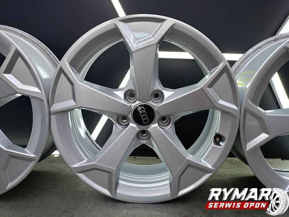 śląsk alufelgi 6.5x17 5x112 et38 oryginał audi oe komplet (vw seat skoda)
