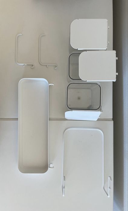 Painel Organizador IKEA SKÅDIS (branco) completo