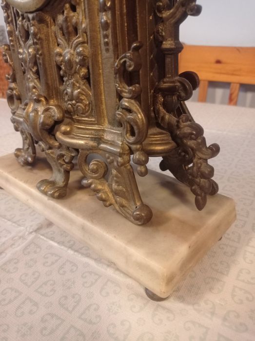 Zegar mosiężny obudowa stara