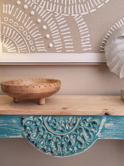 mesa, apoio, consola, aparador talha,  rustico