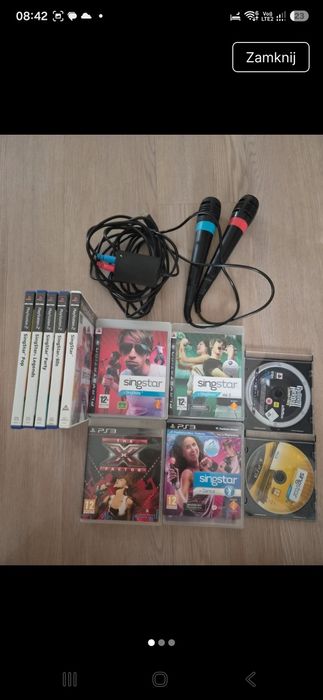 Singstar ps3  komplet