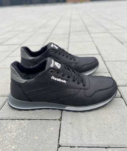 Чоловічі зимові кросівки з натуральної шкіри на вовні кроссовки