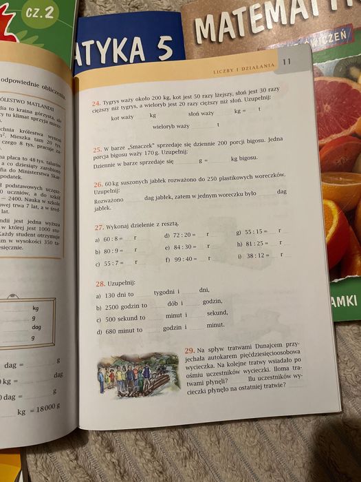 Zeszyt ćwiczeń matematyka