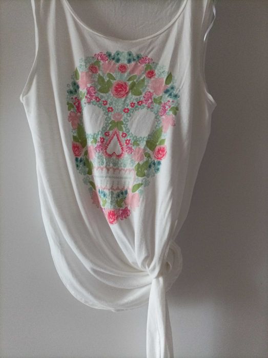 Bluzka Biała H&M rozm S