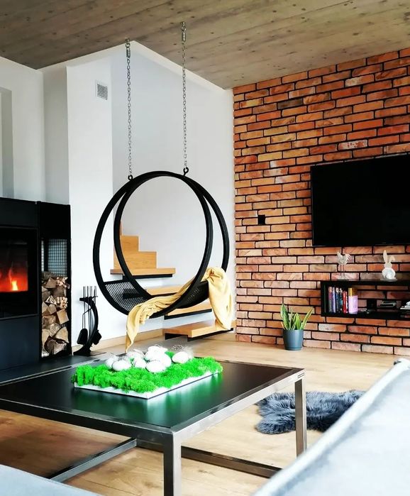 Fotel wiszący Loftowy