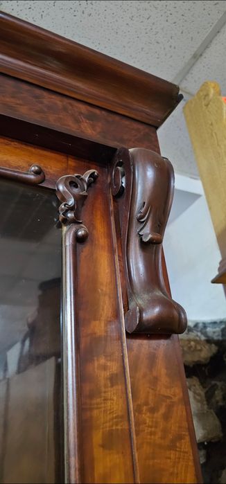 Stara witryna vintage komoda retro