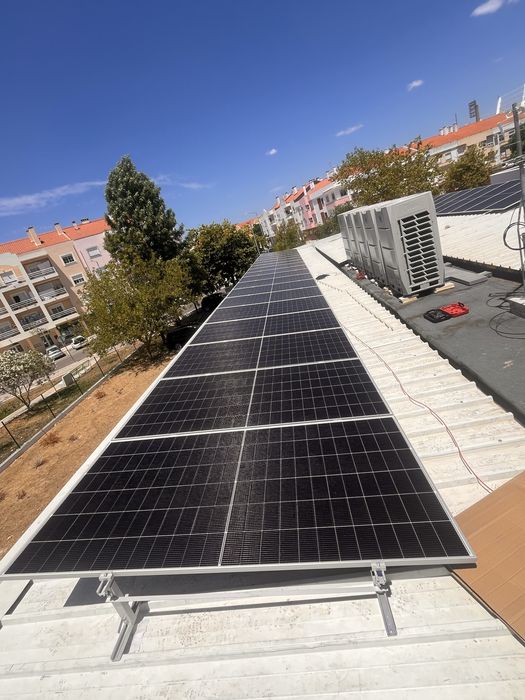 Instalação de painel solar