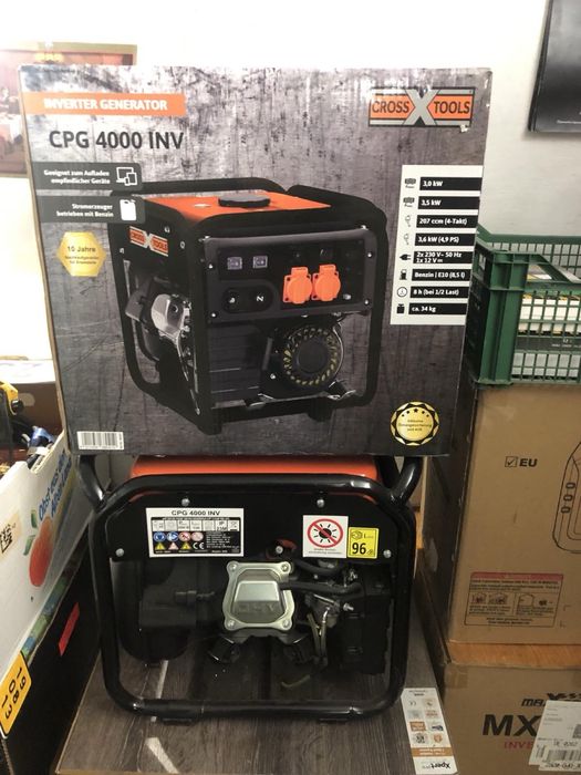 Генератор бензиновый Cross Tools CPG4000