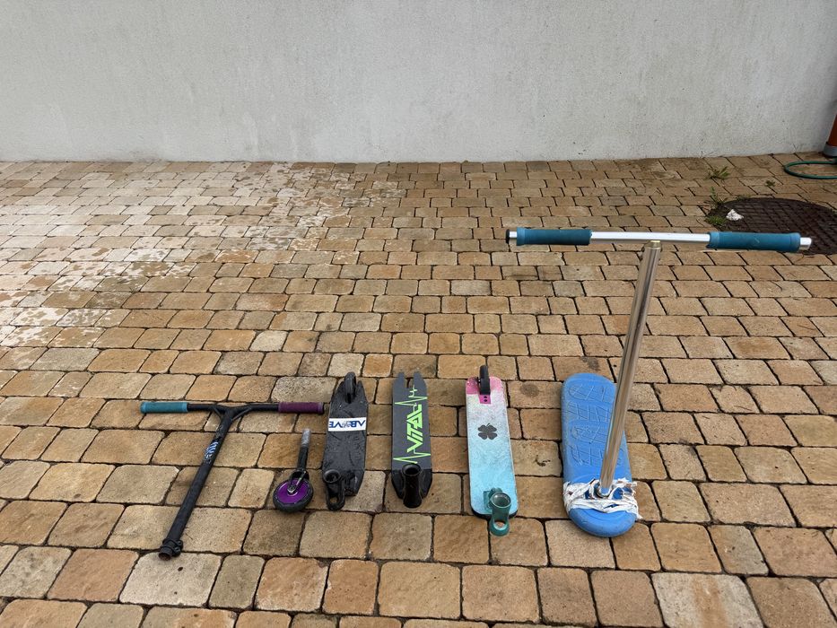 Czesci do hulajnogi wyczynowej