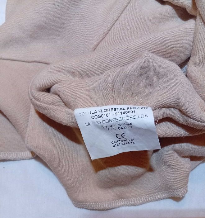 Cogulas usadas bombeiros EPI para incêndios