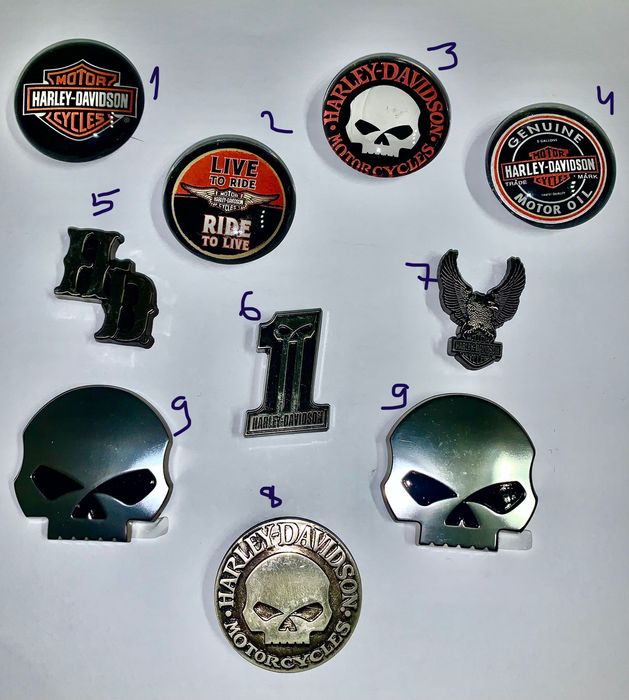 Магніти  і наклейки Harley Davidson