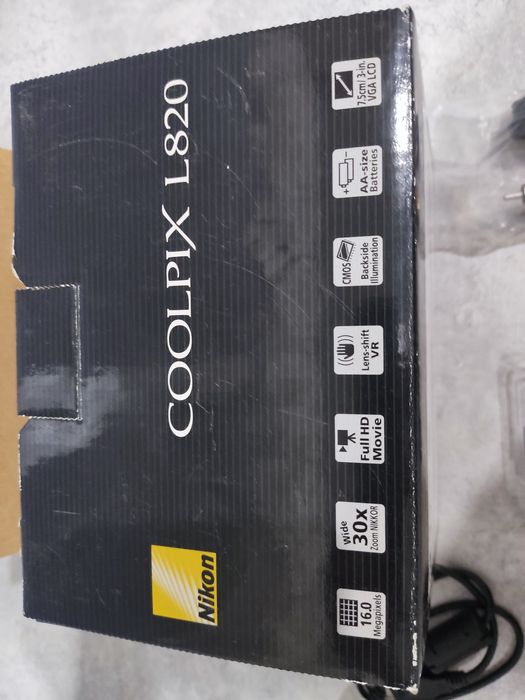 Фотоаппарат Nikon coolpix L 820,смена 8,факс модем