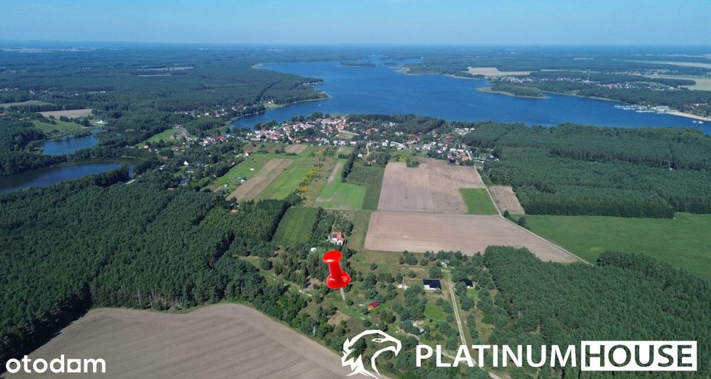 Uzbrojone działki budowlane - 500m od jeziora!
