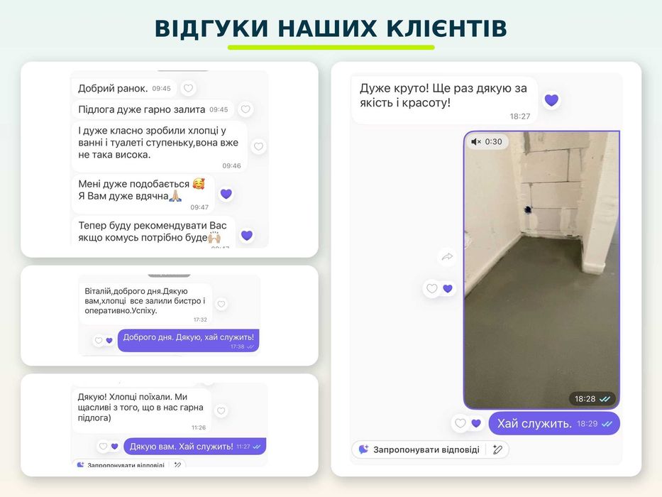 Машинна стяжка підлоги під ламінат та плитку | Машинна штукатурка стін та стель