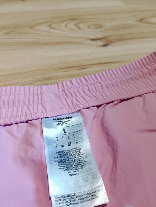 Różowe Męskie Spodenki Szorty Plażowe Kąpielowe Reebok