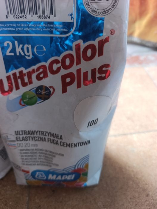 Fuga Mapei Biała nr 100