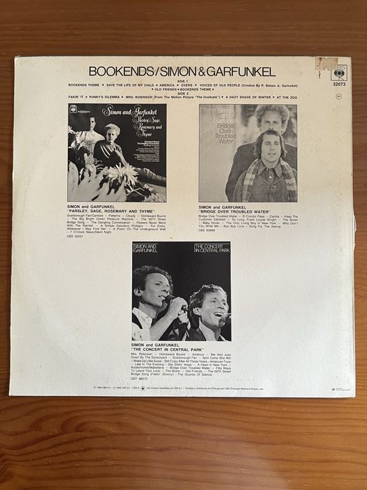 Bookends / Simon & Garfunkel