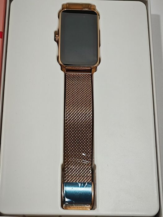 Smartwatch Yohuton Wodoodporny Ip68 Różowe Złoto Android / Ios