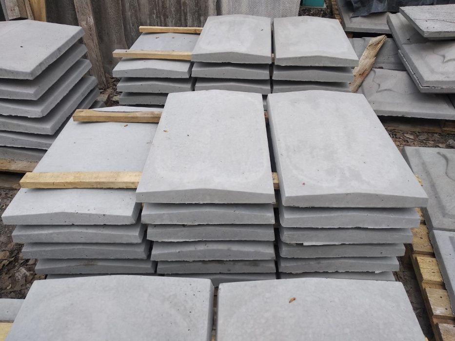 Парапеты на забор, плити на огорожу, плити на стовпчик