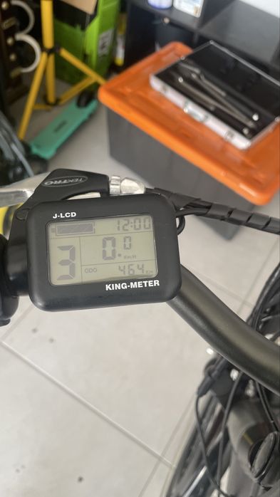 Bicicleta electrica com carregador