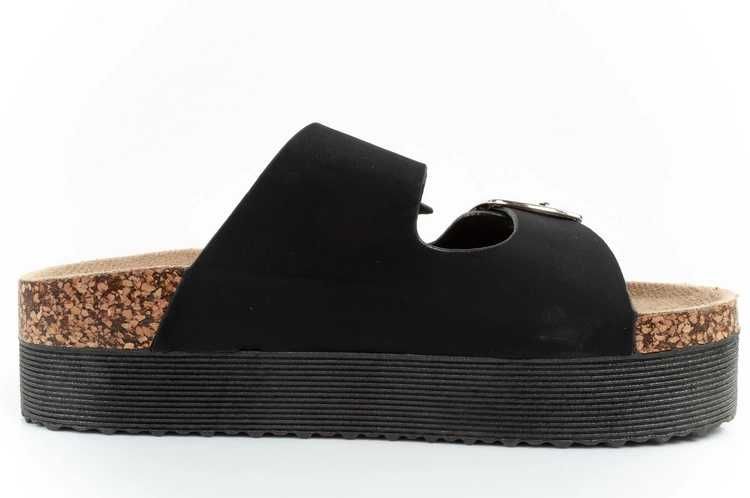 Lee Cooper buty laczki damskie czarne wygodne lekkie czarne r. 36-41