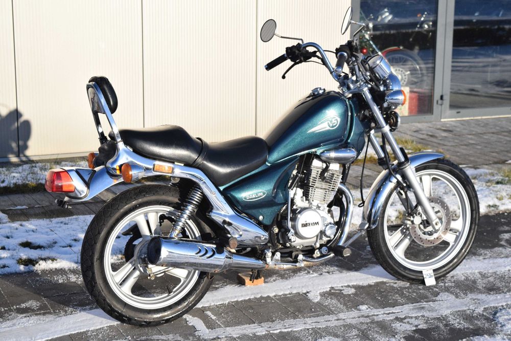 Daelim VS 125 w oryginalnym stanie,  1 ręka, dok. na km, DE, na kat.B