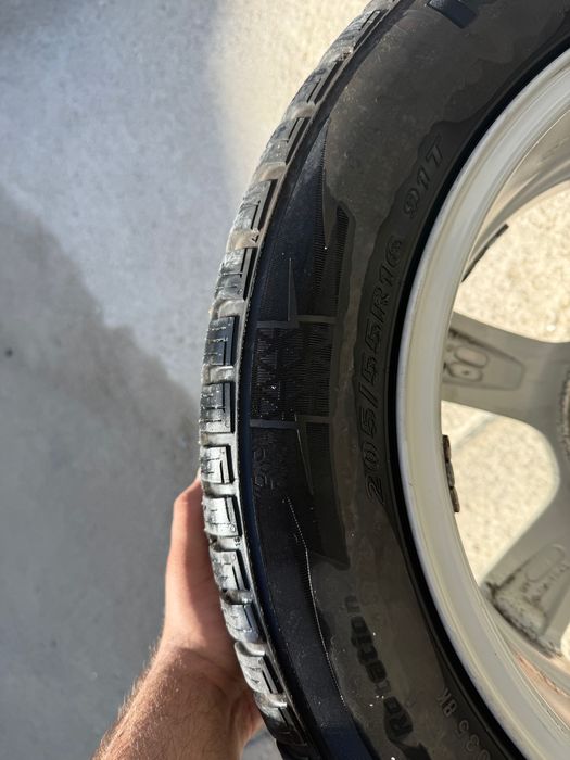 Jantes Originais Audi 16” 5x112 + Pneus Neve Nexen 205/55 R16 Semi Novos