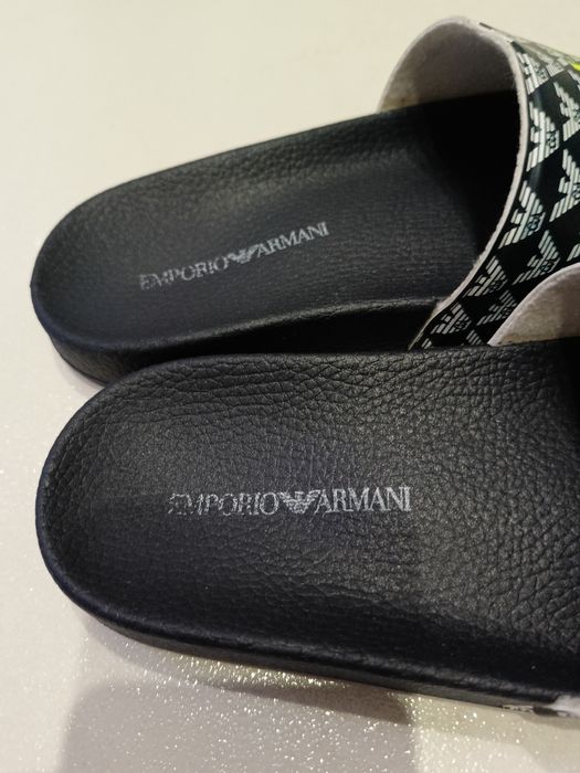 Klapki Emporio Armani