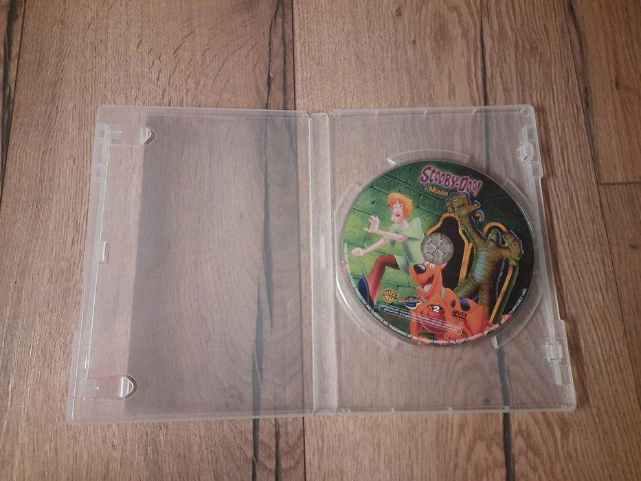 DVD z bajką Scooby-Doo i Mumia