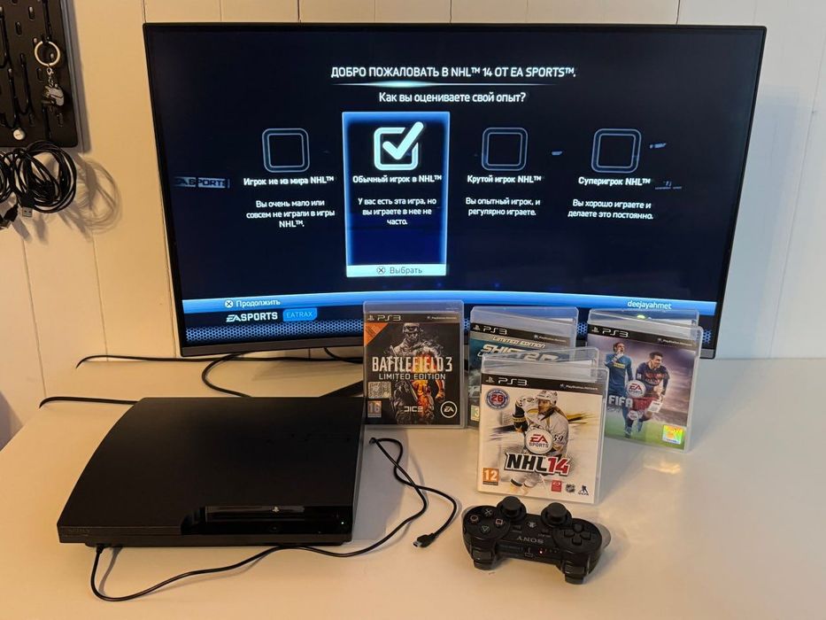 PlayStation 3 Slim — 320 GB - ІДЕАЛЬНИЙ СТАН