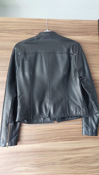 Kurtka skórzana ramoneska czarna M