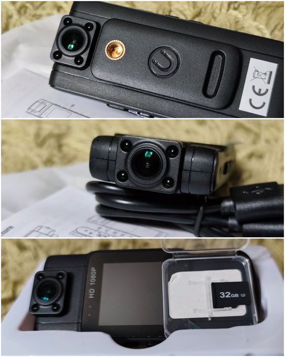 Нагрудна відео Mini Body L11 1080 fullHD WiFi +32 GB і кріплення