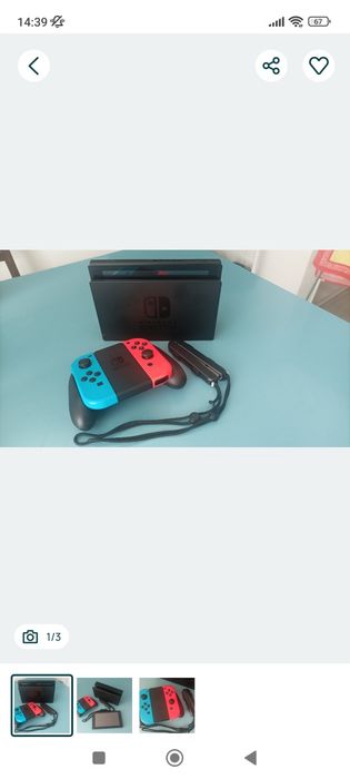 Consola Nintendo switch