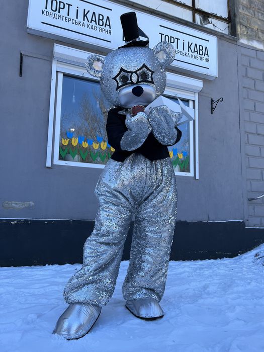 Доставка, Ростовая кукла, Большой медведь